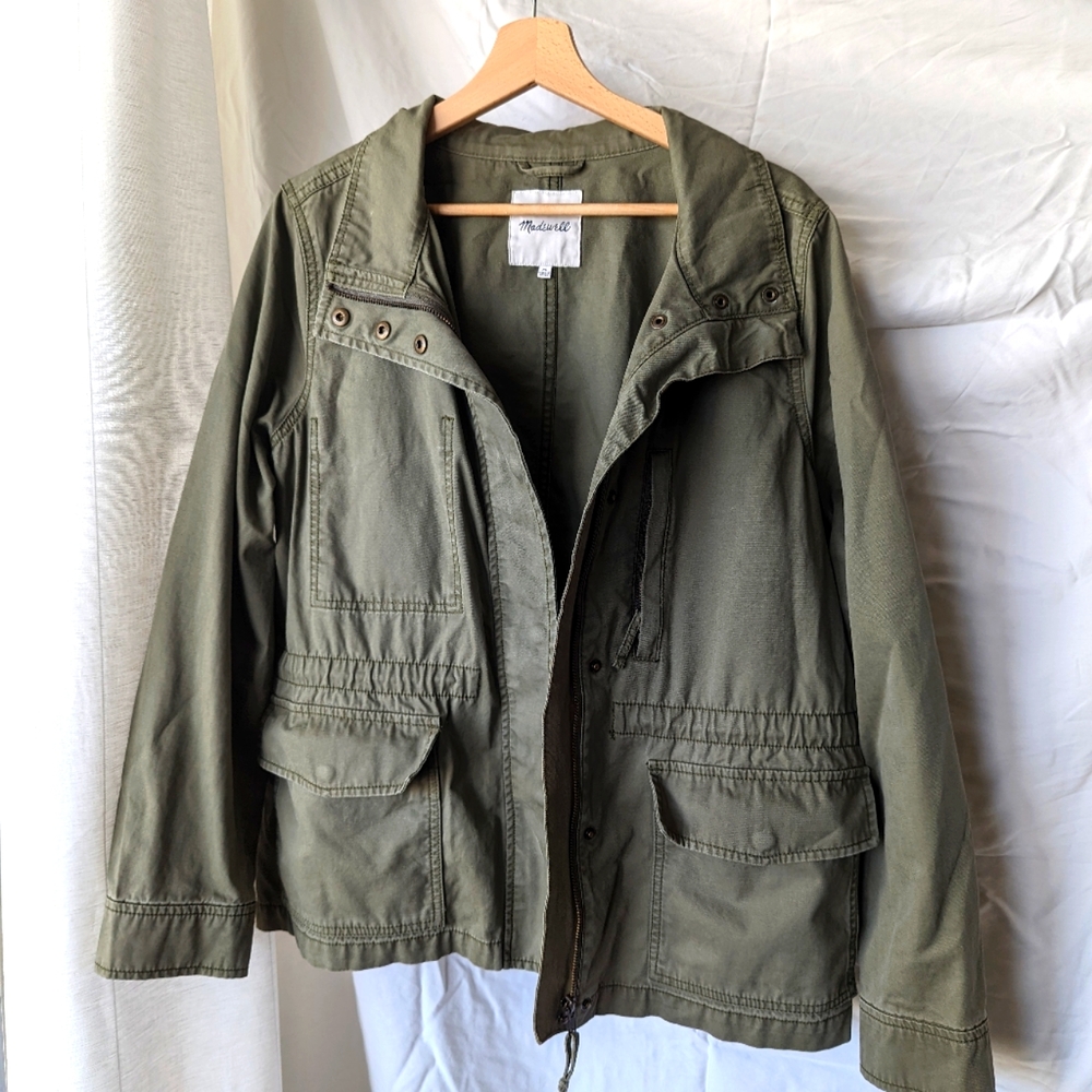 Madewell Passage Jacket in Desert Olive